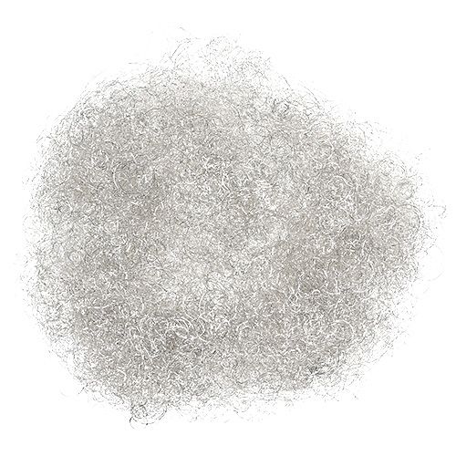 Floristik24 Tinsel krøllet sølv 50g
