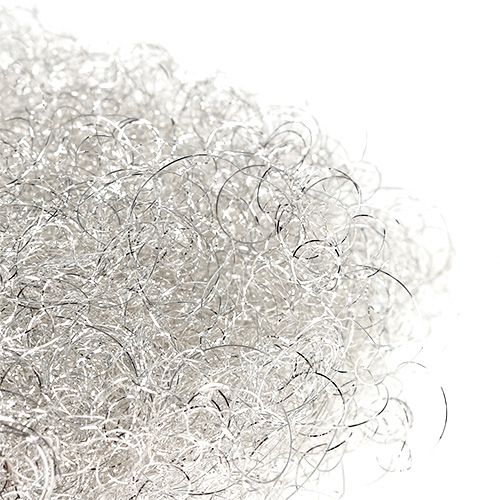 Artikel Tinsel krøllet sølv 50g