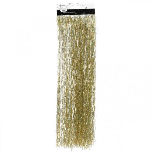 Tinsel Gylden juletræsdekoration Julepynt 50cm