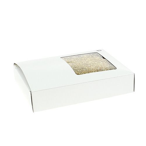 Artikel Tinsel metallisk krøllet guld 50g