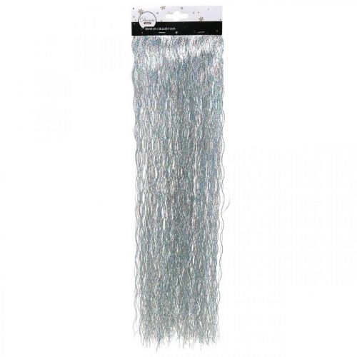 Floristik24 Tinsel sølv træ dekoration juledekoration 50cm