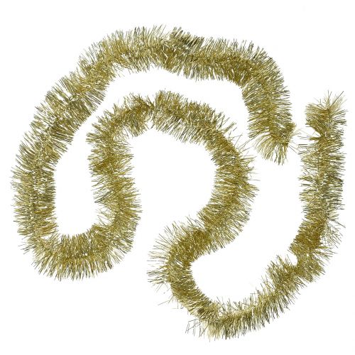 Floristik24 Tinsel guirlande lys guld 200cm