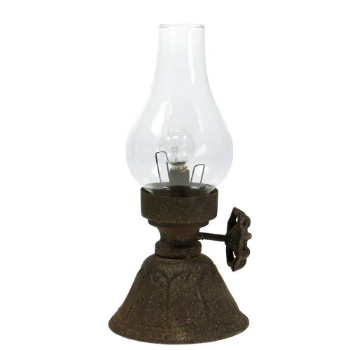 Dekorativ lampe antik Ø11,5 cm H25cm | Floristik24.dk