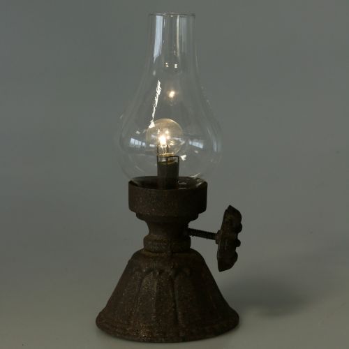 Dekorativ lampe antik Ø11,5 cm H25cm | Floristik24.dk