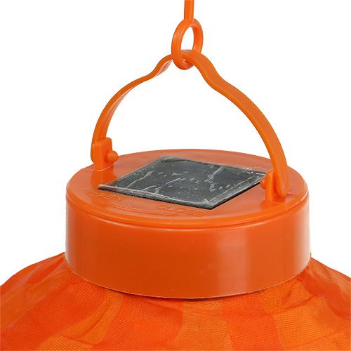 Floristik24 Lampion LED med solcelle 20cm orange