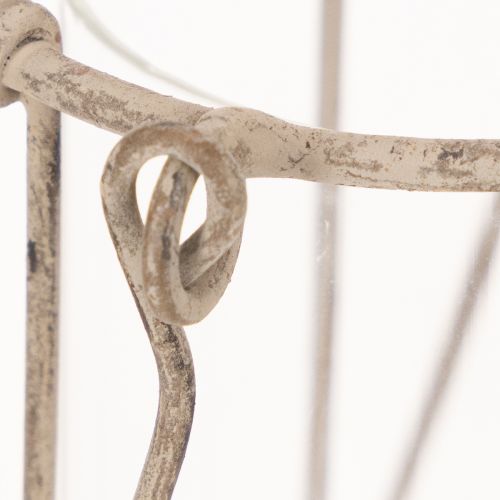 Havelanterne, metalvindlampe Ø8,5 cm H23/18,5/14,5 cm 3-delt sæt | Floristik24.dk