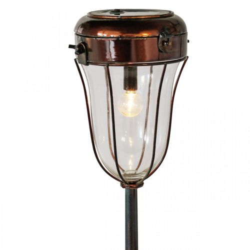 Artikel Solar lanterne til stikkontakt, LED stang lys Ø13,5cm L58cm H21cm