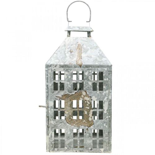 Artikel Vintage dekorativ lanterne metal lyshus Shabby Chic H35cm