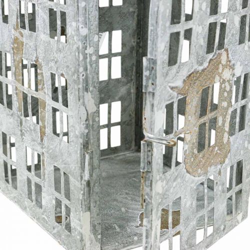 Artikel Vintage dekorativ lanterne metal lyshus Shabby Chic H35cm