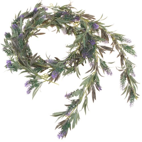 Artikel Lavendel Blomsterguirlande Kunstig Lilla Grøn 180cm 2stk