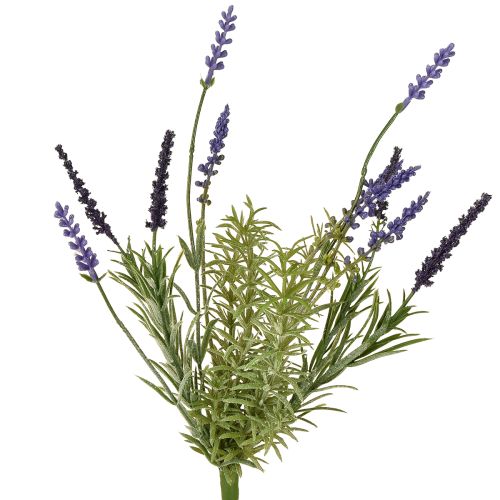 Artikel Lavendeldekoration Kunstig bundt kunstige planter Lilla 36cm