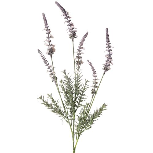 Artikel Lavendel dekoration med blomster kunstig blomst på lang stilk 82cm 3 stk