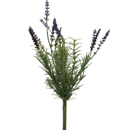 Lavendeldekoration Kunstig bundt kunstige planter Lilla 36cm