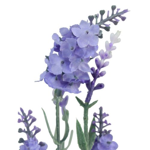 Artikel Lavendel i Pot Kunstlilla Lyserød Lyselilla H26cm 3stk