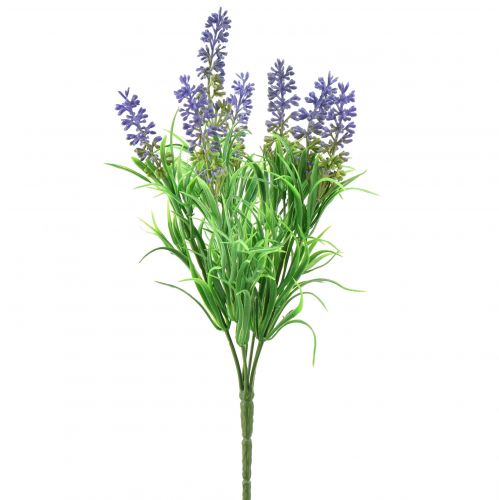 Floristik24 Kunstig lavendel Dekorative lavendelgrene Pick Lilla 33cm