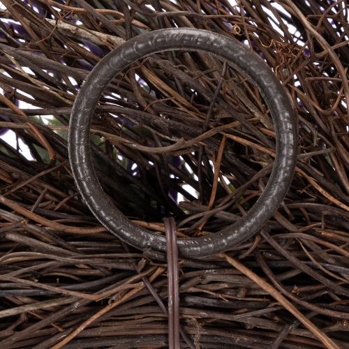 Artikel Lavendelkrans til foråret, dørdekoration, dekorativ genstand til entréområdet, 60 cm