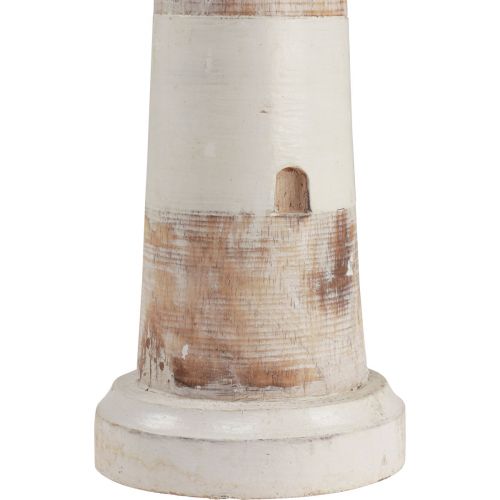 Floristik24 Fyr dekoration maritim dekoration træ naturhvid 58cm