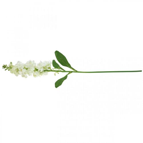 Artikel Levkoje Hvid kunstig blomst Kunstig stilkblomst 78cm