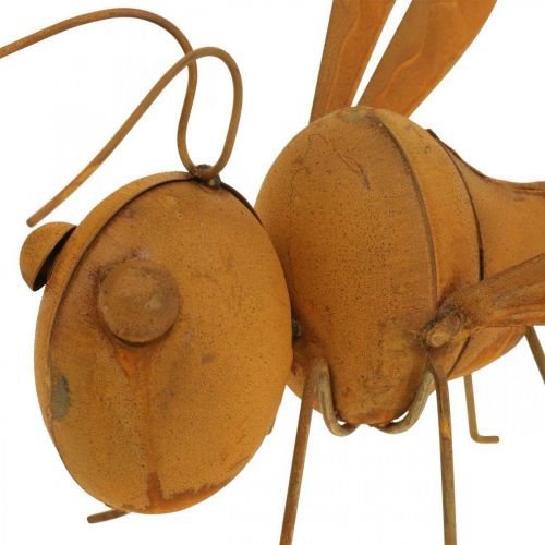 Floristik24 Dekorativ guldsmede, sengedekoration, havefigur patina L28cm H21cm