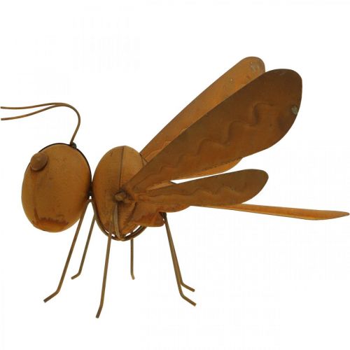 Floristik24 Dekorativ guldsmede, sengedekoration, havefigur patina L28cm H21cm