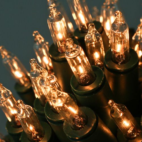 Floristik24 Lyskæde mini 50 7,5m til indvendig grøn/klar