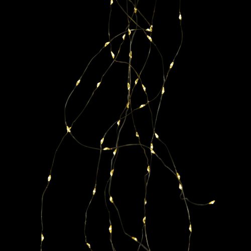 Floristik24 Light trail timer batteri Twinkle 140cm 160 Micro LED
