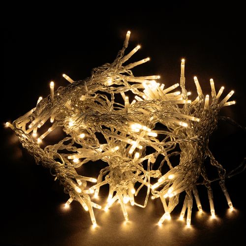 Lysgardin 120 LED lyskæde varm hvid 100×180 cm