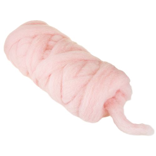 Artikel Lunte Pink Uld Lunte Naturuld Vandtæt Farveægte 5cm 10m