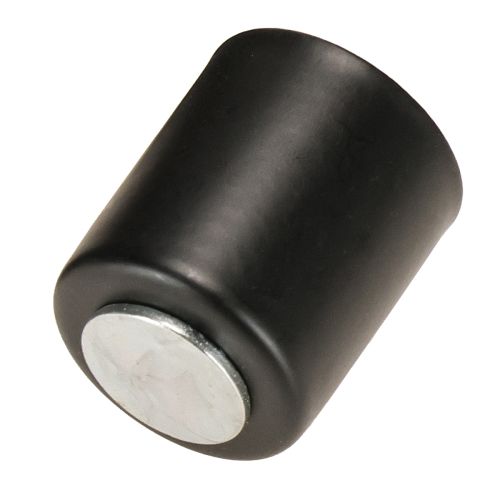 Artikel Magnetisk lysestage, sort metal, H3 cm, 4 stk.
