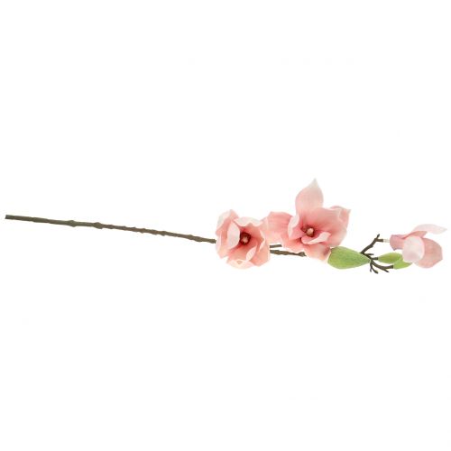 Floristik24 Kunstig magnolia lyserød 70cm