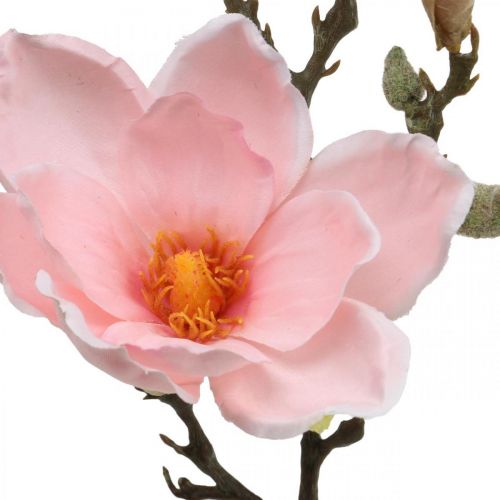 Magnolia pink kunstig blomsterdekoration Kunstig blomstgren H40cm