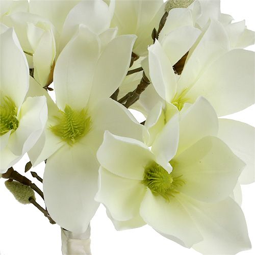 Artikel Magnolia bundt hvid 40cm 5 stk