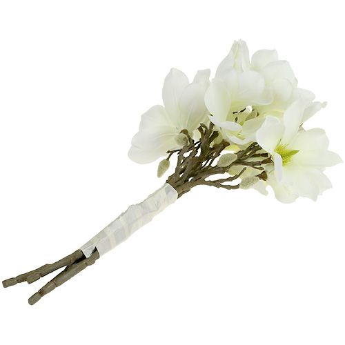 Artikel Magnolia bundt hvid 40cm 5 stk
