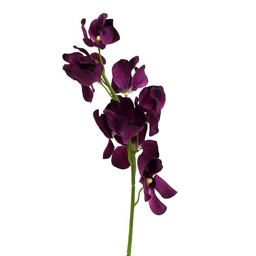 Mokara orkidé lilla 50cm kunstig 6 stk