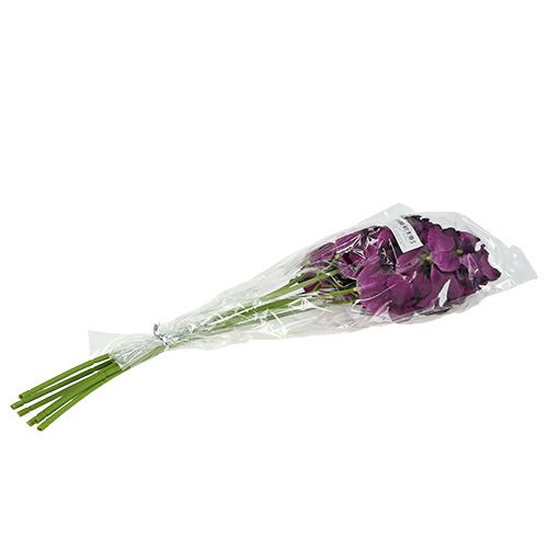 Artikel Mokara orkidé lilla 50cm kunstig 6 stk