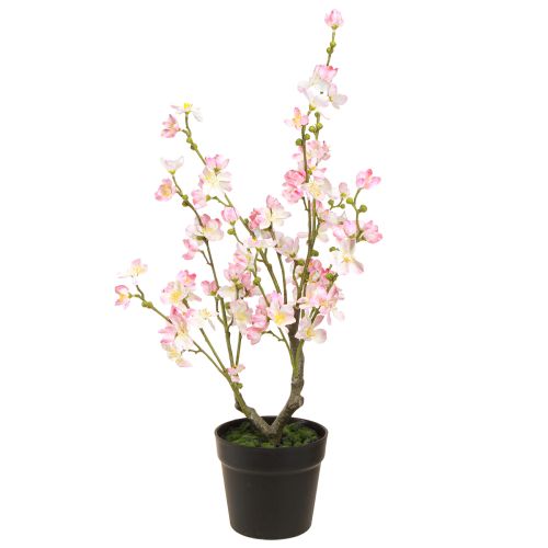 Artikel Mandeltræ Stor kunstig plante i Pot Pink White 74cm