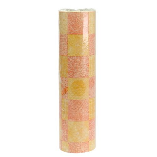 Floristik24 Manchetpapir 37,5cm 100m ternet orange