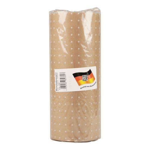 Artikel Manchetpapir silkepapir naturlige prikker 25cm 100m