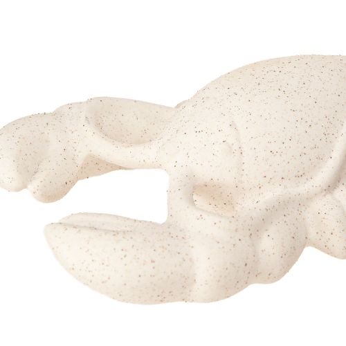 Artikel Maritim Dekoration Figur Keramik Hummer Hvid 17,5×9×3cm