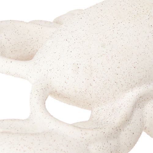 Artikel Maritim Dekoration Keramisk Figur Hummer Hvid 26,5×13×5cm