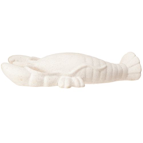 Artikel Maritim Dekoration Keramisk Figur Hummer Hvid 26,5×13×5cm