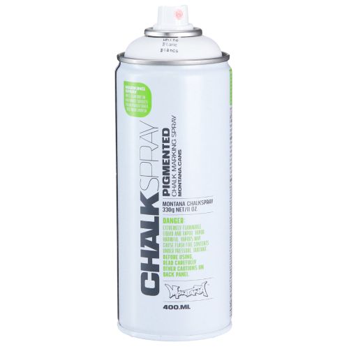 Marking Spray Chalk White Matt Montana 400ml