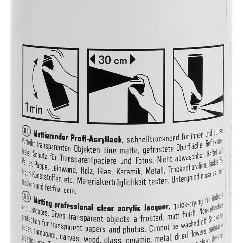 Floristik24 Matt spray professionel akrylmaling 400 ml