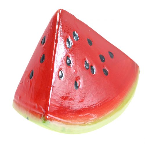 Melonstykke keramik 12 cm 3stk