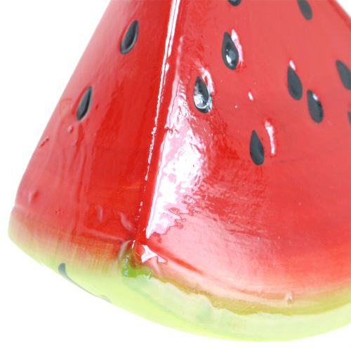 Floristik24 Melonstykke keramik 12 cm 3stk