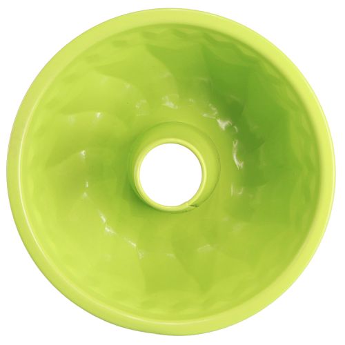 Artikel Metal dekorativ Gugelhupf kageform æblegrøn Ø23cm H12cm