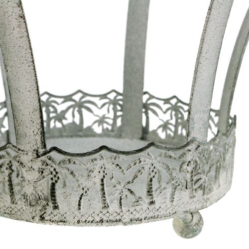 Floristik24 Metalkrone til dekoration Ø20,5cm H26cm