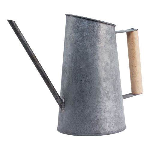 Artikel Metal dekorativ vandkande dekorativ vase med håndtag zink look 21,5cm