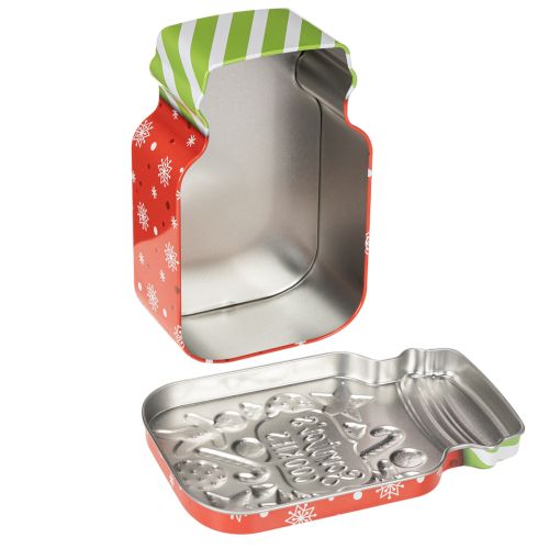 Metalkageform med julemotiv i