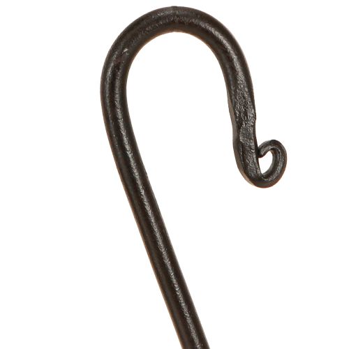 Artikel Metalkrog S krog til dekoration i sort 8cmx15cm 2stk